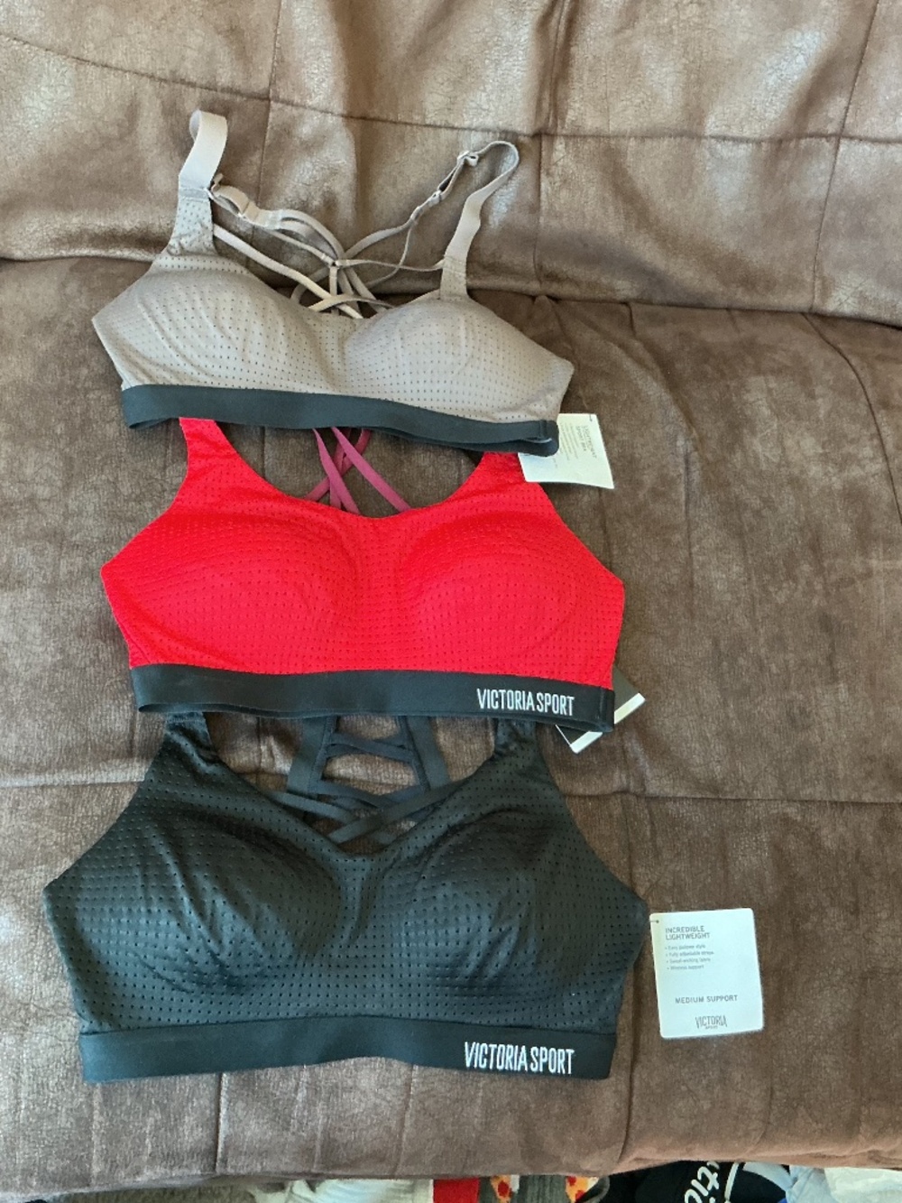 Victoria’s Secret Sport Lot of 3 Lightweight Sports Bras